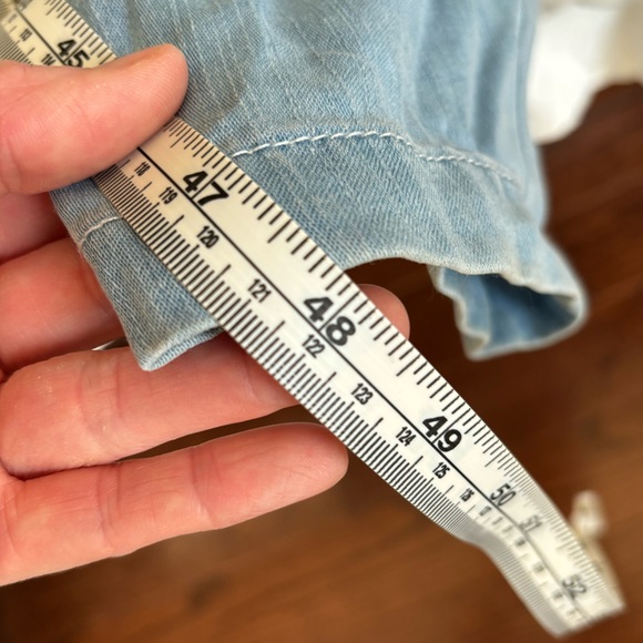 Super Soft Jordache Chambray overalls. - Picture 7 of 13